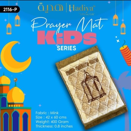 Export Quality Velvet Foam Prayer Mat Jainamaz for kids HD009919