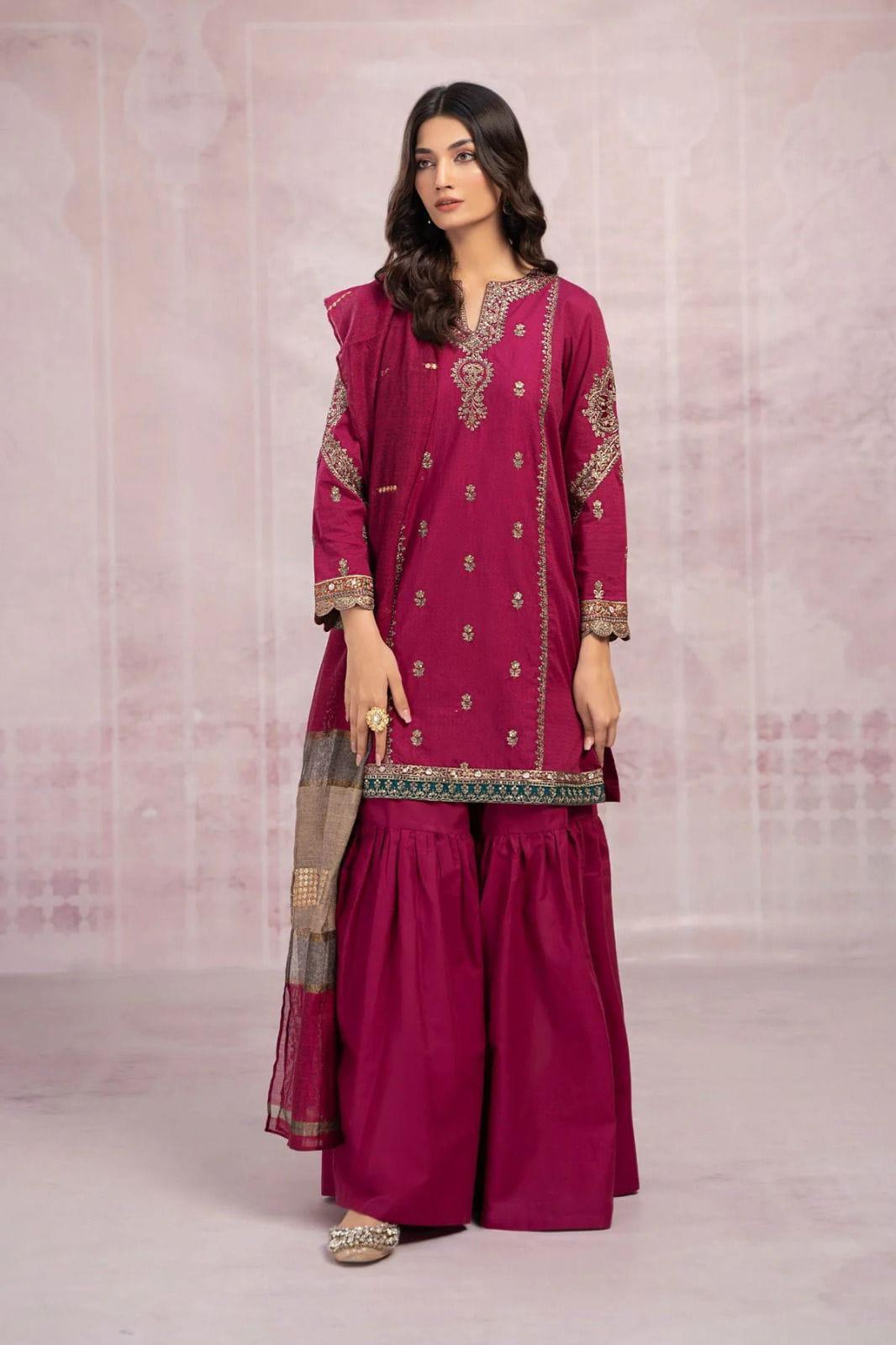 Summer Lawn Embroidery 3pcs Collection AYL3-10730