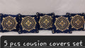 Luxury Velvet Jacquard Cushion Covers Pack of 5 AYCSH-00906