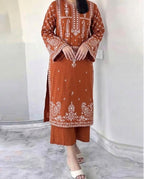 Winter Dhanak Embroidery 2pcs Suit AY00122