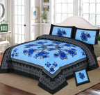 4Pcs 3D Panel Bedsheet Luxury King Size Bedsheets AYPN-00137