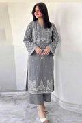 Winter Dhanak Embroidery 2pcs Suit AY00124