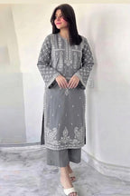 Winter Dhanak Embroidery 2pcs Suit AY00124