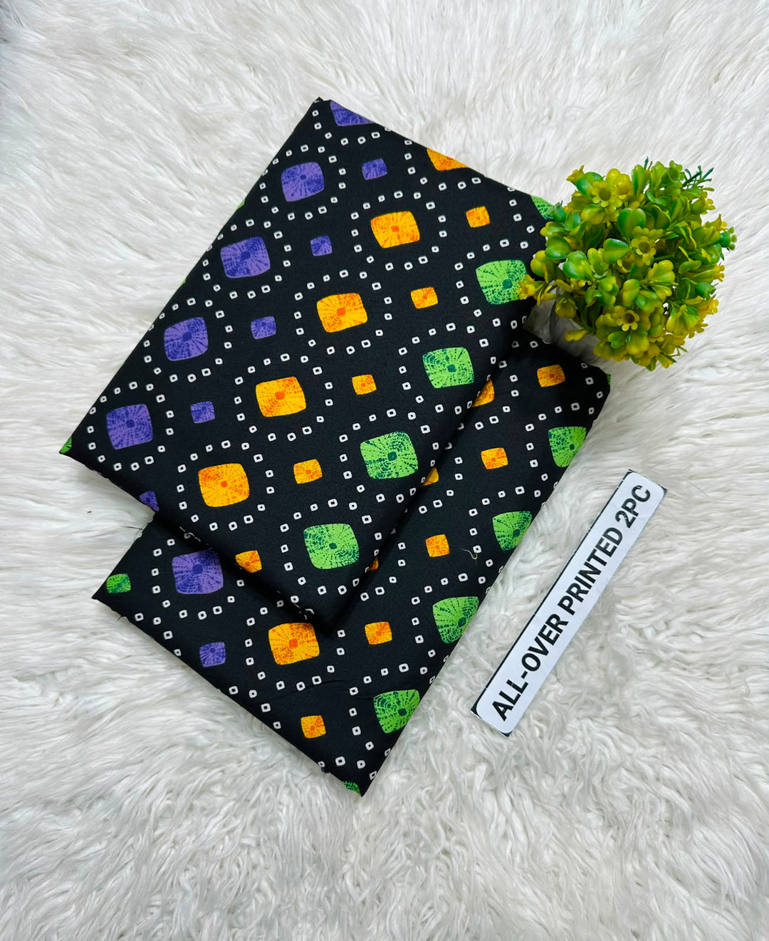 Summer Cotton All over 2pcs Premium NW CHN Green