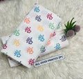 Summer Cotton All over 2pcs Premium White Bt Flr BD