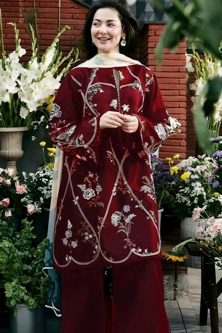 Summer Lawn Embroidery 3pcs Collection AYL3-10725