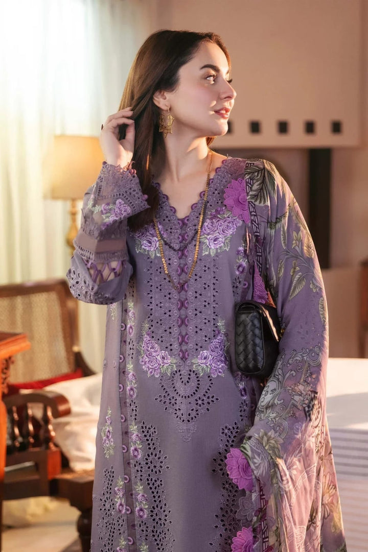 Summer Lawn Embroidery 3pcs Collection AYL3-10720