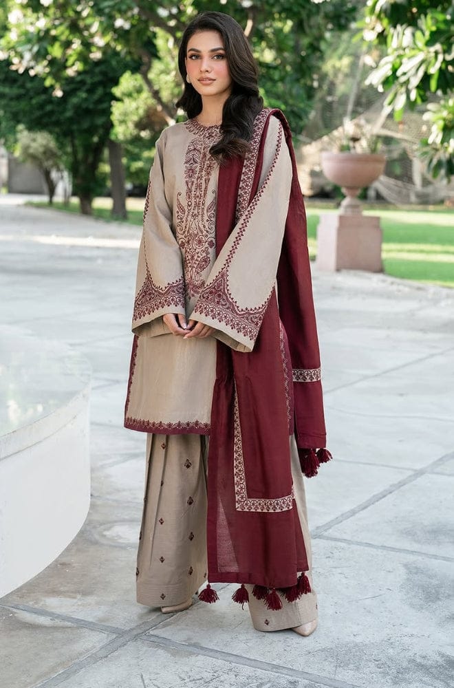 Summer Lawn Embroidery 3pcs Collection AYL3-10726