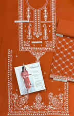 Winter Dhanak Embroidery 2pcs Suit AY00122