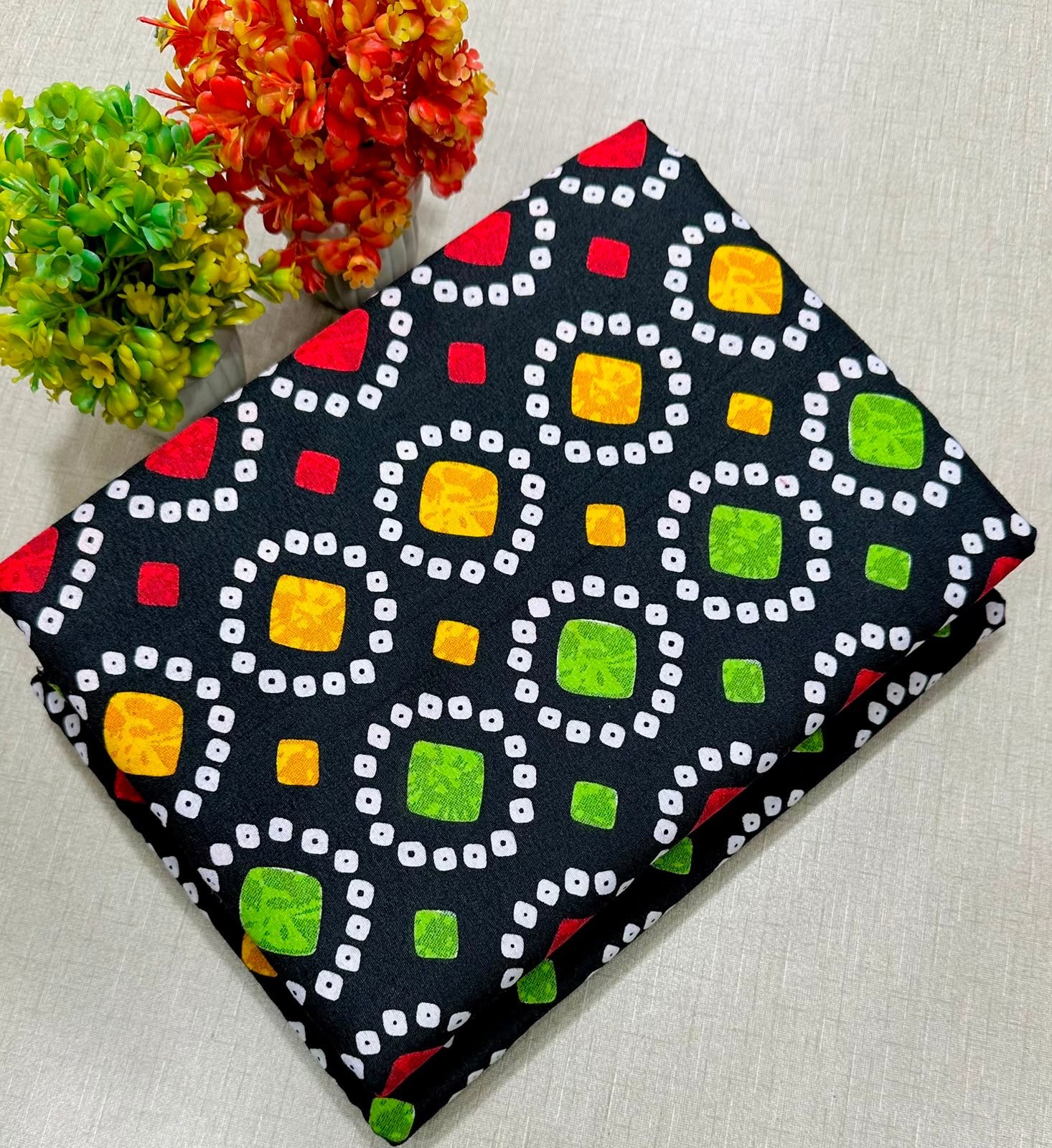 Summer Cotton All over 2pcs Premium Special BK chunri