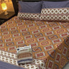 Cotton Salonika King Size Double Bedsheet AYDN-00236