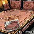 4Pcs 3D Panel Bedsheet Luxury King Size Bedsheets AYPN-00138