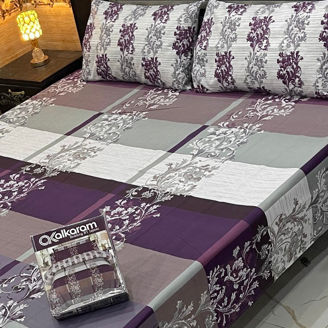 Cotton Salonika King Size Double Bedsheet AYDN-00211