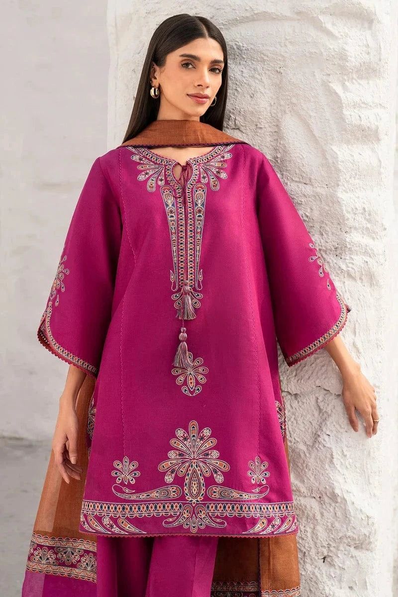 Summer Lawn Embroidery 3pcs Collection AYL3-10729
