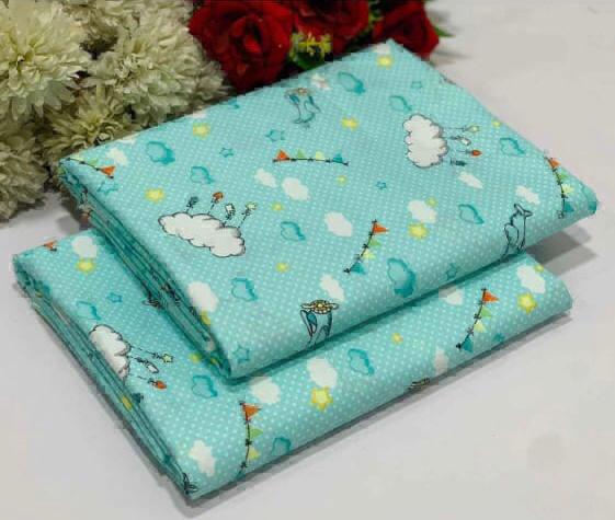 Micro Polo Cotton 2pcs Sky Clouds