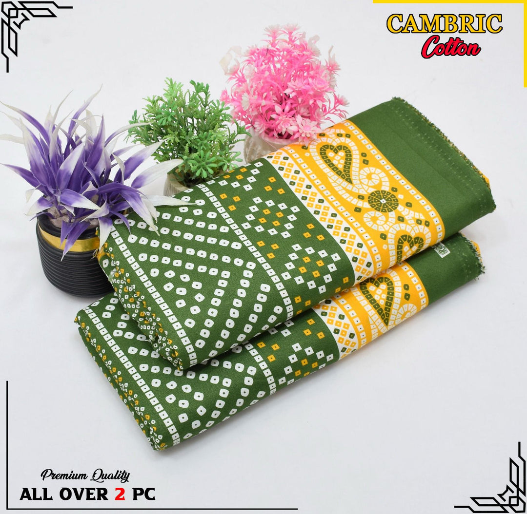 Micro Polo Cotton 2pcs Suit CHN Green