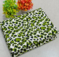 Summer Cotton All over 2pcs Premium Suit Green Tiger