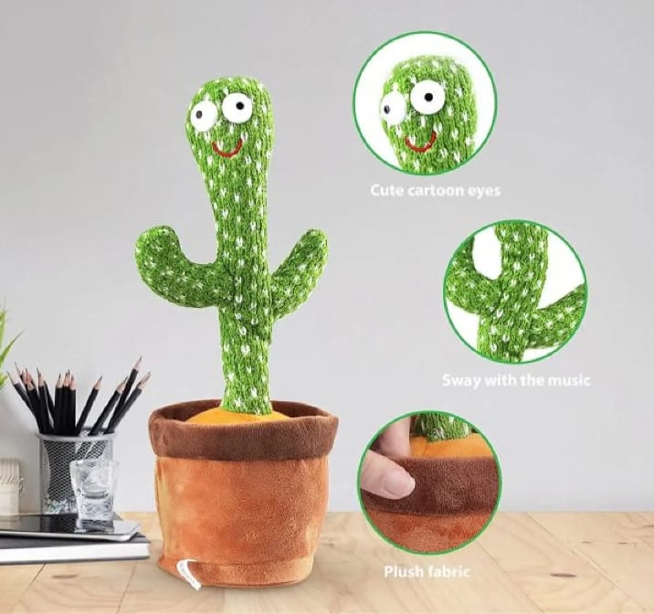 Dancing Cactus Baby Talking Toy