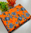 Summer Cotton All over 2pcs Premium Orange Rani NW