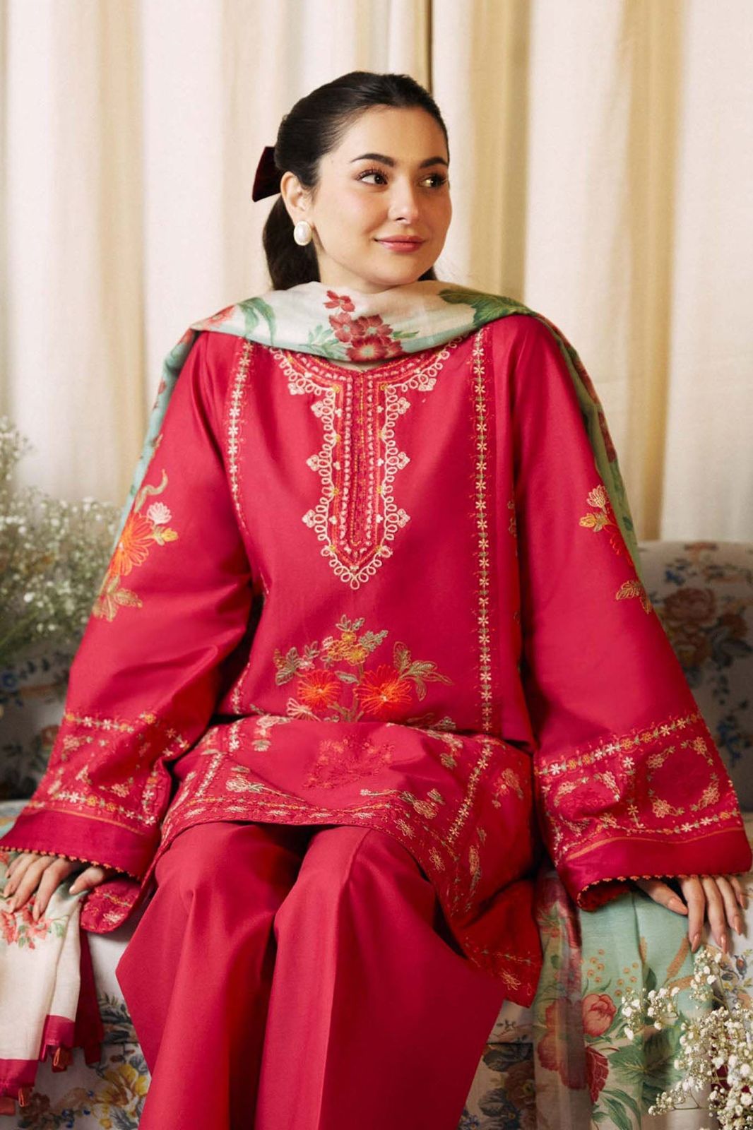 Summer Lawn Embroidery 3pcs Collection AYL3-10723