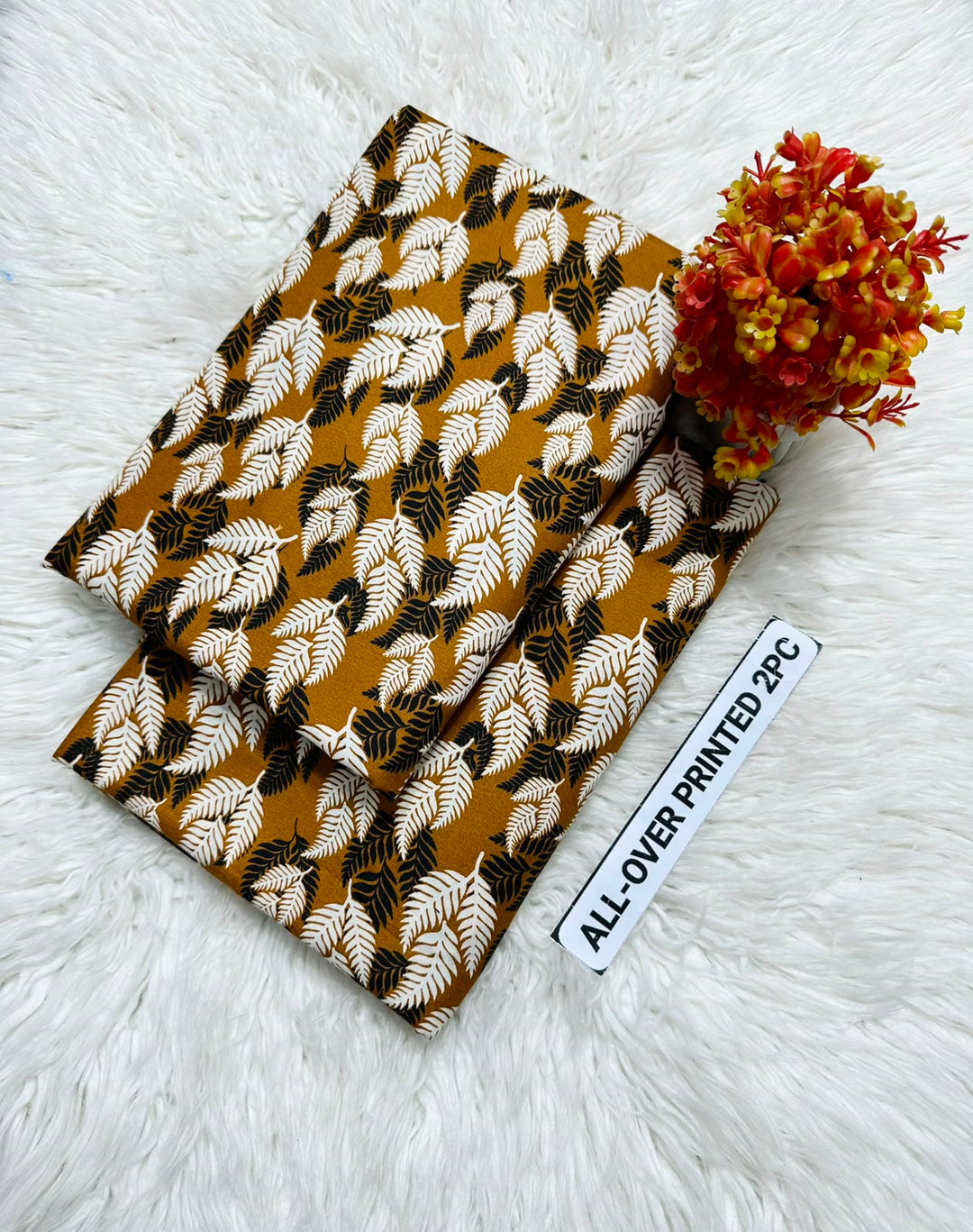 Summer Cotton All over 2pcs Premium NW Brown White NM