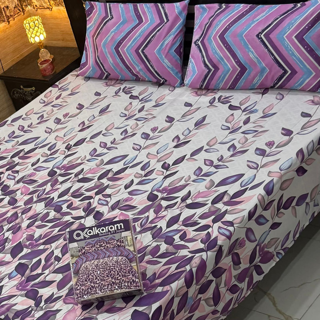 Cotton Salonika King Size Double Bedsheet AYDN-00238