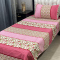 3D Crystal Cotton Single Pair Bedsheet AM3DS-00160