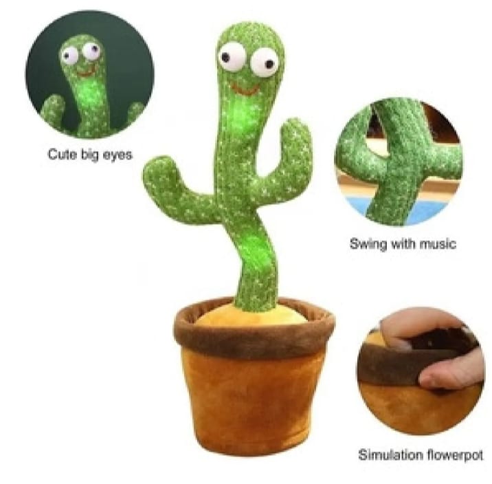 Dancing Cactus Baby Talking Toy