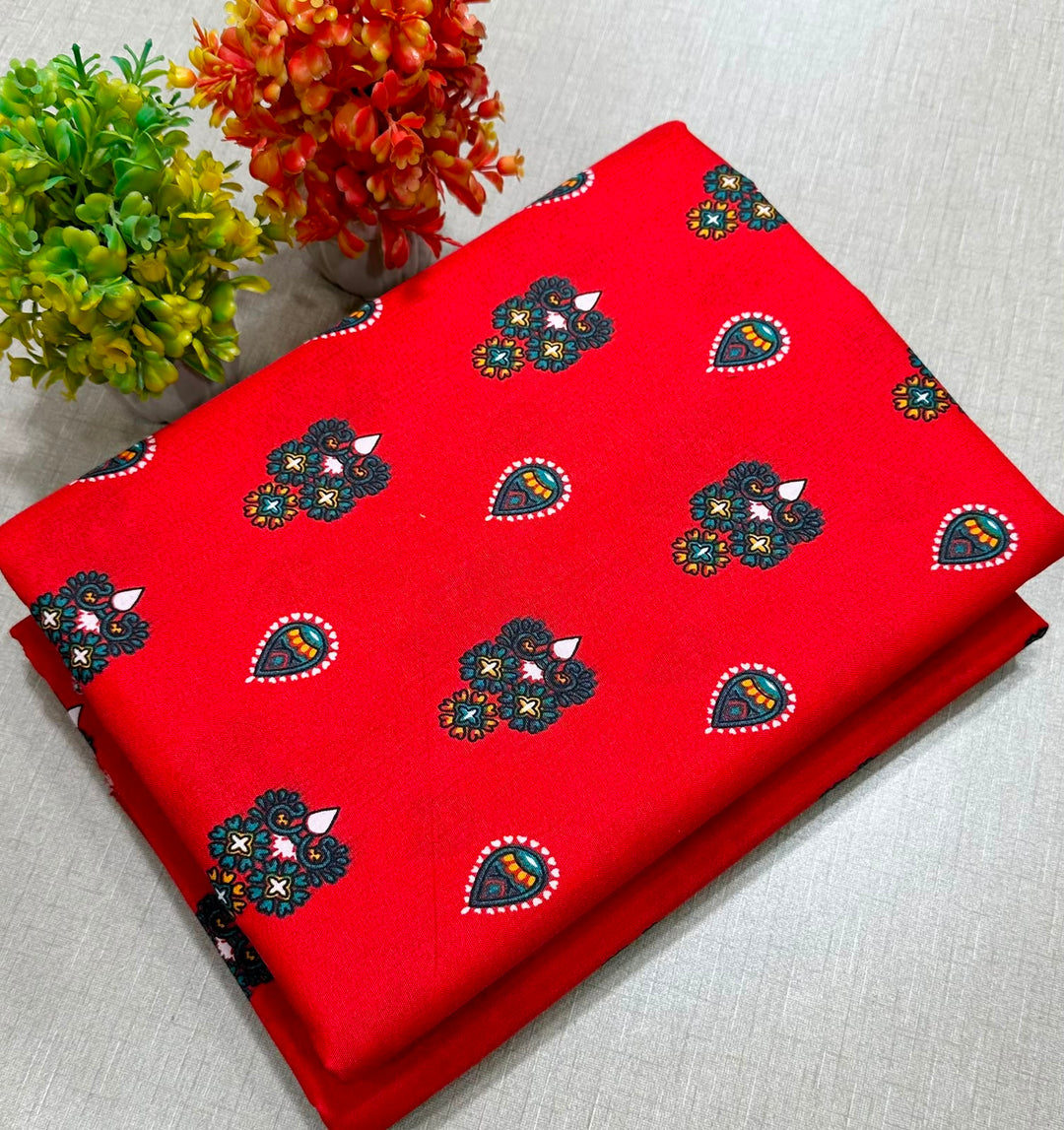 Summer Cotton All over 2pcs Premium Red TJ JMK