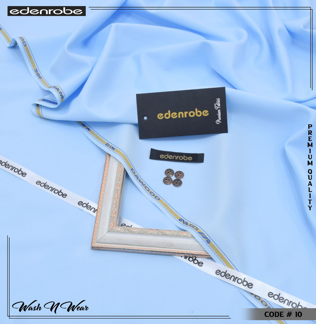 Royal Silk Edenrobe Premium Wash & Wear 4 season Suit Sky Blue