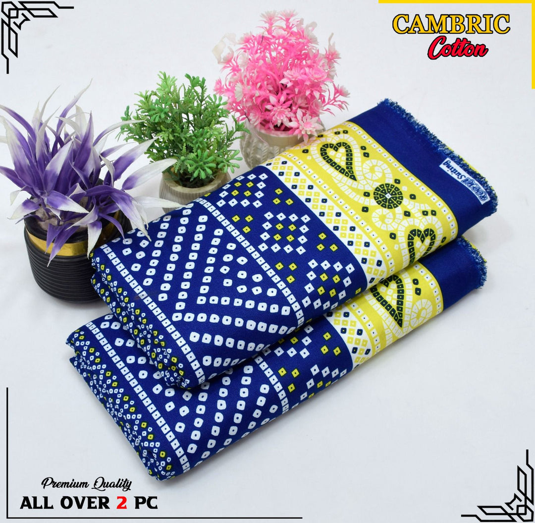 Micro Polo Cotton 2pcs Suit CHN Blue