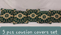 Luxury Velvet Jacquard Cushion Covers Pack of 5 AYCSH-00912