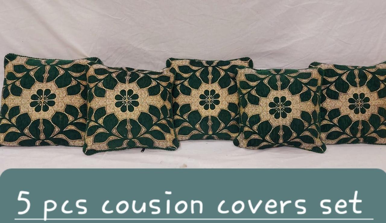 Luxury Velvet Jacquard Cushion Covers Pack of 5 AYCSH-00912