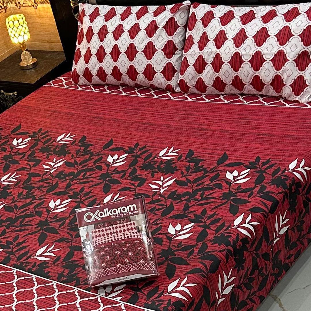 Cotton Salonika King Size Double Bedsheet AYDN-00230