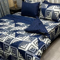 Luxury 6pcs Double Razai Set Cotton Stuff 00129