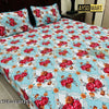 Tries Blue 3D Crystal Cotton Plus Bedsheet AYCP-001025