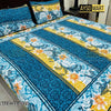 Plumeria 3D Crystal Cotton Plus Bedsheet AYCP-001026