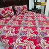 Red Crown 3D Crystal Cotton Plus Bedsheet AYCP-001043