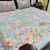 Grey Land 3D Crystal Cotton Plus Bedsheet AYCP-001066