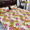 Gloomy Square 3D Crystal Cotton Plus Bedsheet AYCP-001085