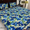 Blue Paradise 3D Crystal Cotton Plus Bedsheet AYCP-001088