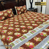 Brown CRPT 3D Crystal Cotton Plus Bedsheet AYCP-001094