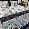 Black Tiger 3D Crystal Cotton Plus Bedsheet AYCP-001095