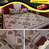3D Leather Cotton Bedsheet AM3D-00103