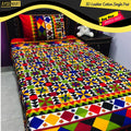 3D Leather Cotton Single Pair Bedsheet AM3DS-00117