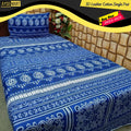 3D Leather Cotton Single Pair Bedsheet AM3DS-00135