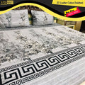 3D Leather Cotton Bedsheet AM3D-00165