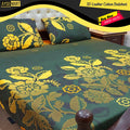 3D Leather Cotton Bedsheet AM3D-00170