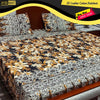 3D Leather Cotton Bedsheet AM3D-00181