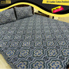 Grey Diamond 3D Crystal Cotton Bedsheet AM3D-00209